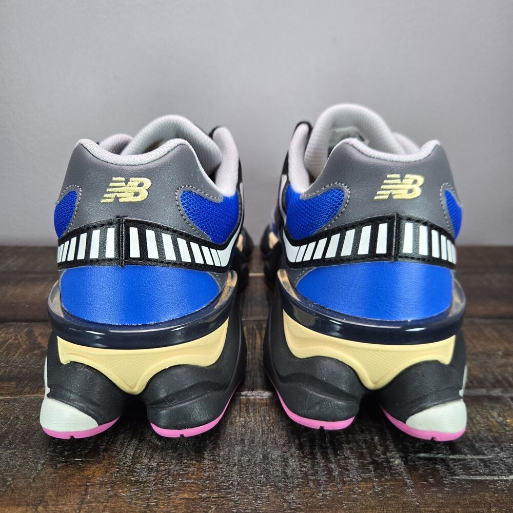 NEW New Balance 9060 Mens Size 10 Running Shoe Blue Oasis Real Pink U9060BPO - Picture 4 of 12